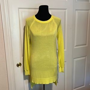 Yellow Knit Tunic